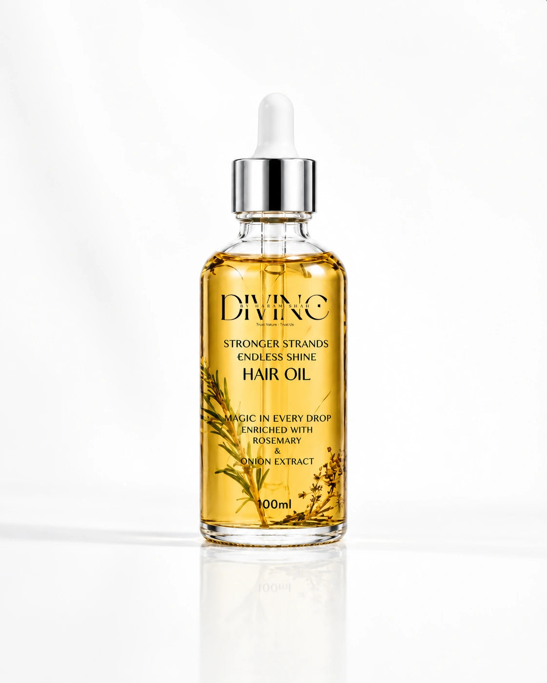 DIVINE  Rosemary & Onion Hair Oil