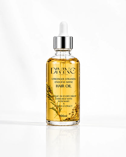 DIVINE  Rosemary & Onion Hair Oil