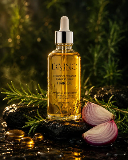 DIVINE  Rosemary & Onion Hair Oil
