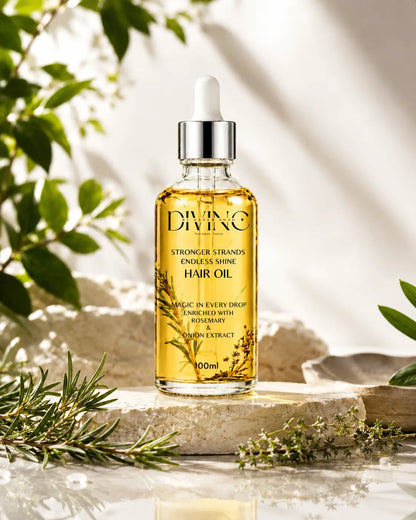 DIVINE  Rosemary & Onion Hair Oil